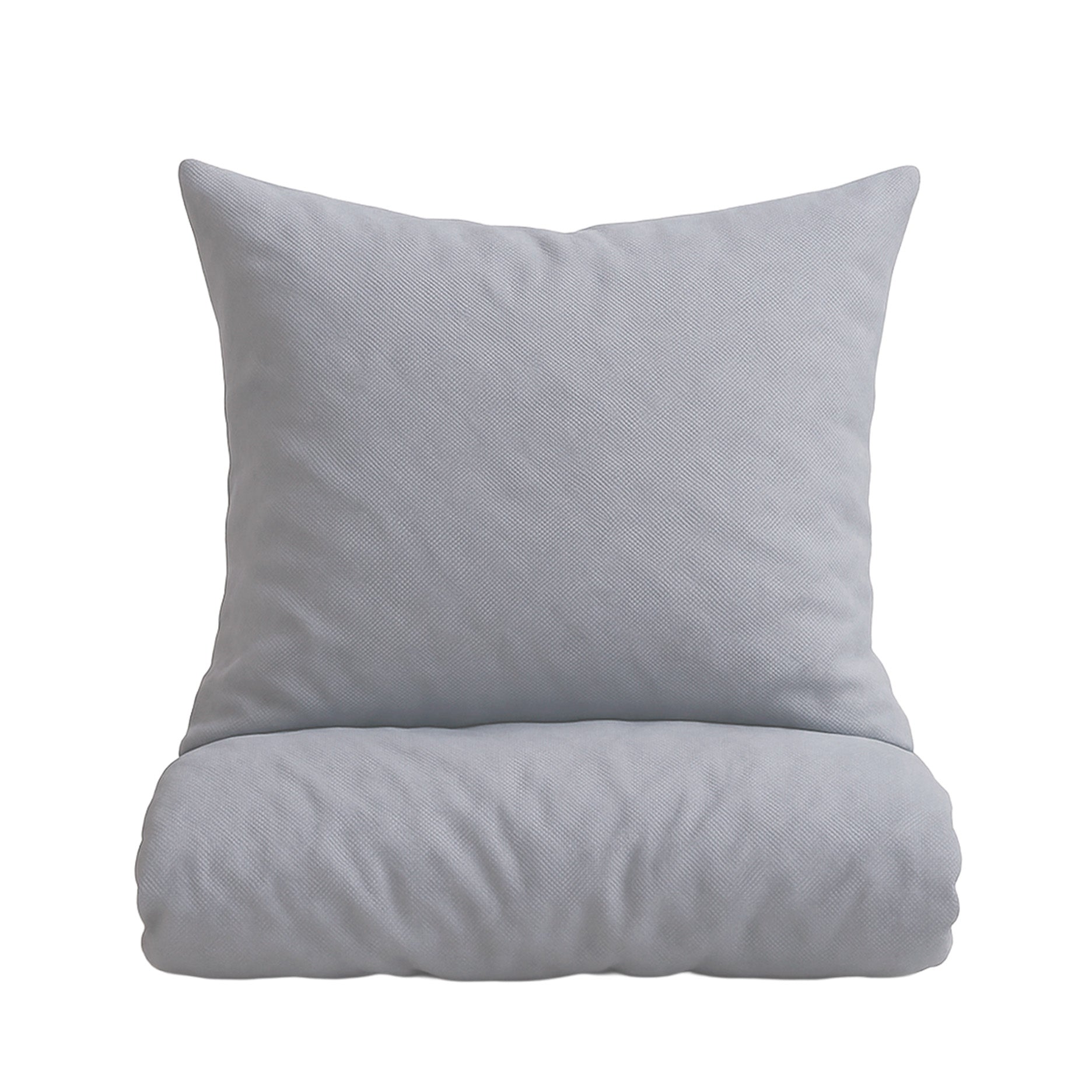 Micro tern sengetøj 140x200 cm lys grå